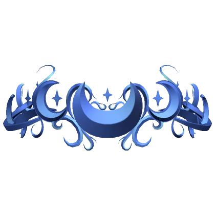 Blue Moon Sigil Cyber Crown