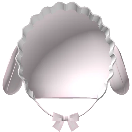 ♡: baby pink ruffled lamb hood