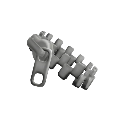 Y2k Emo Silver Zipper Bracelet