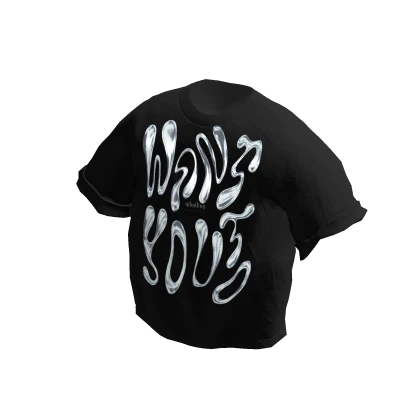 Black T-Shirt Chrome