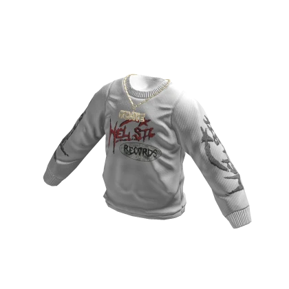 White Hailstar Jumper / Chain