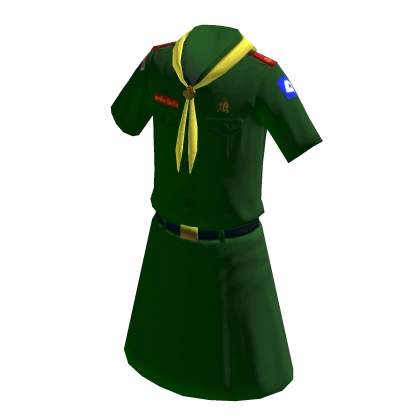 School Uniform – Girl Scout Dress (Thai Style)