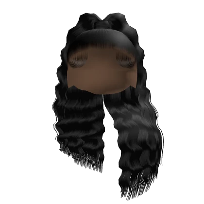 High Wavy Ponytail [Black]