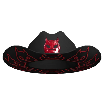 Evil Frog Cowboy Hat