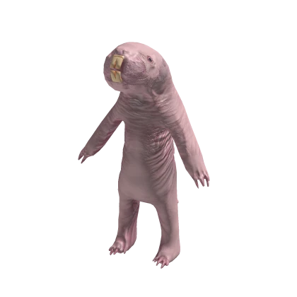 Mole Rat Purple Costume Suit