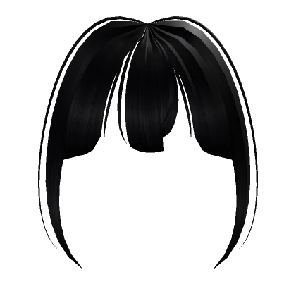 Cute Full Bangs (black)