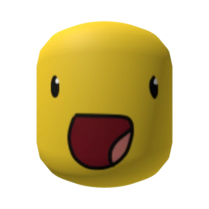 Awesomely Happy :D Face (Noob Yellow)