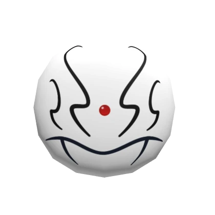 White Slime Demon Mask