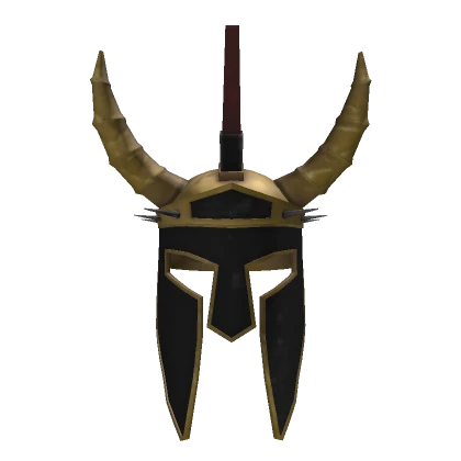 Horned Spartan Helmet 