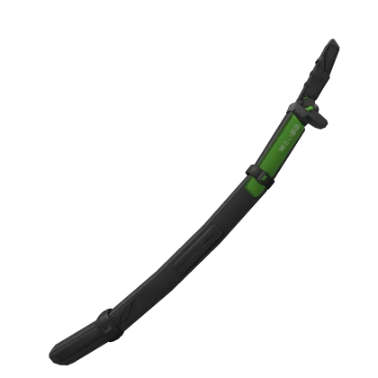 [R15] Futuristic Green Katana