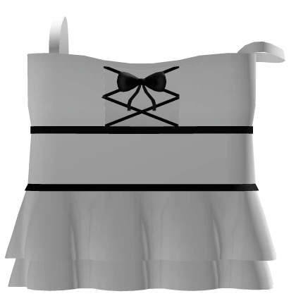 cutesy white ruffled dress