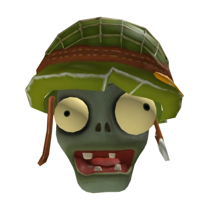 PvZ Foot Soldier Plants vs. Zombies Head