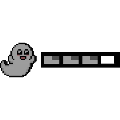 [⏳] Halloween Ghost 8-Bit Health Bar