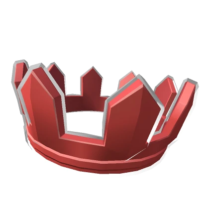 Red Cartoony Crown