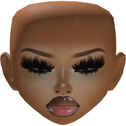 Dramatic Lashes Baddie Latina Mesh Makeup face