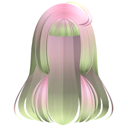 ♡ (FREE) : pink & green mitsuri anime chobits