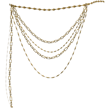 3.0 Gold Gaian Temporal Chain Belt