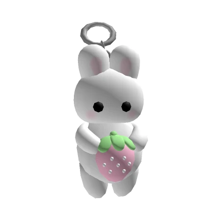 ♡ StrawBunny Keychain 3.0