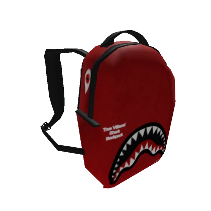  Ahkground Red Backpack