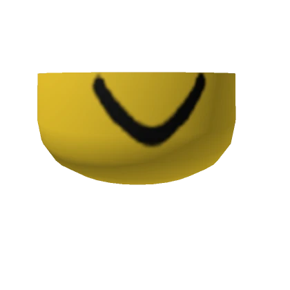 Slightly Less Retro Mouthmask (Noob Yellow)