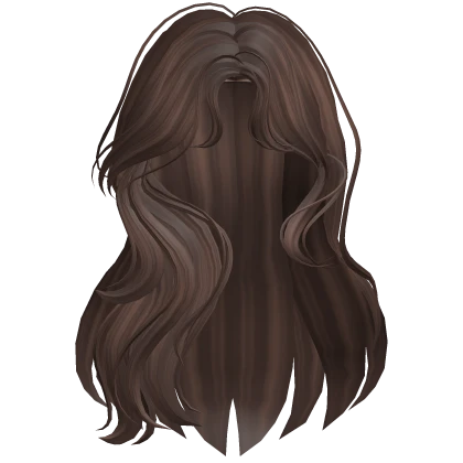 Wavy Flowy Cute Hair - Brown