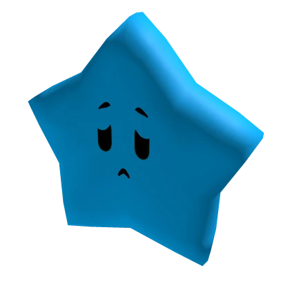 Blue Shooting Emotional Star