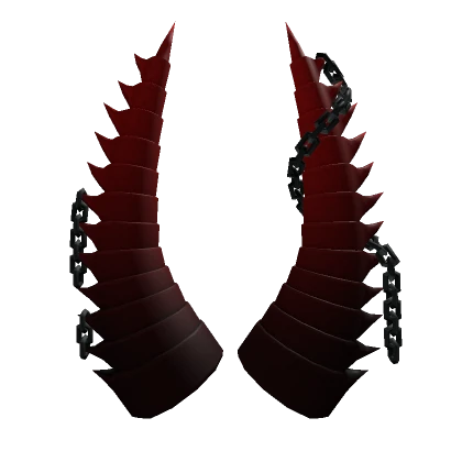 Chained Fire Dragon Horns