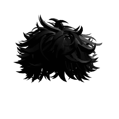 Black Messy Soft Hair V2