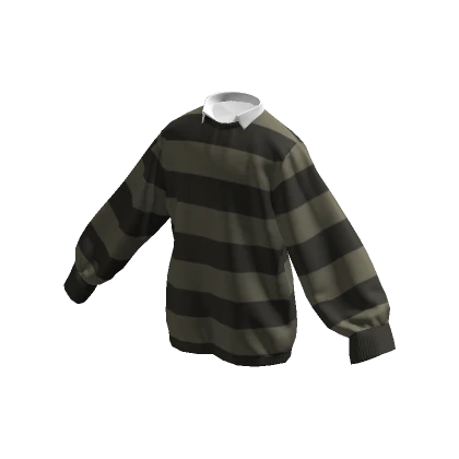 Oversized Striped Y2K Sweater