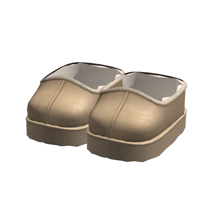 Light Brown Tasmani Slippers