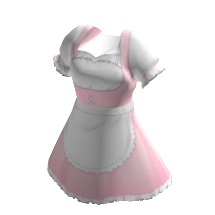 Anime Maids Dress Pink White