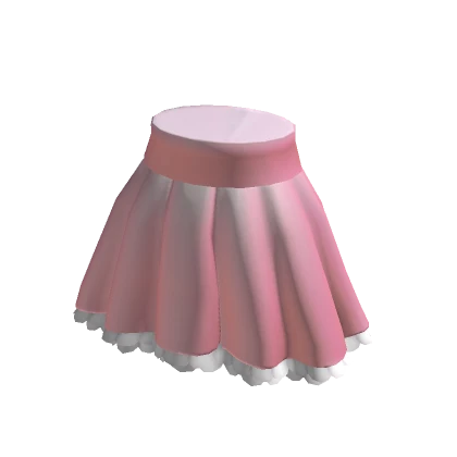 Ruffled & Frilled | High Waisted Pink Skirt