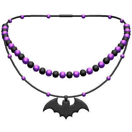 Bat Halloween Necklace