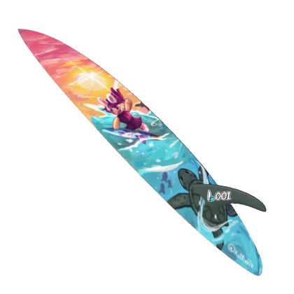 #001 - Sunset Surfboard [XxMakio]