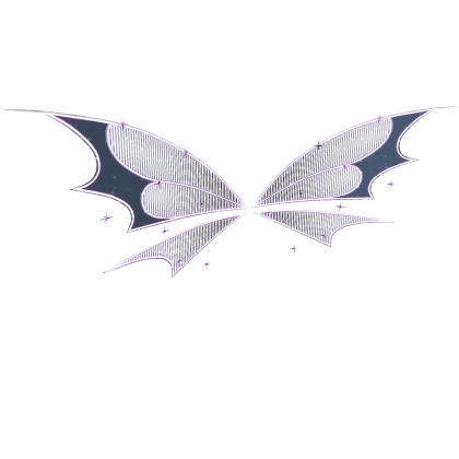 Dark Bloom Fairy Wings