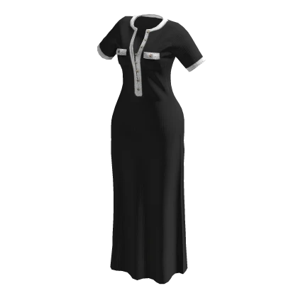 Black Chic Maxi Dress