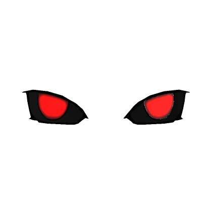 Glowing Chakra Evil Eyes Red