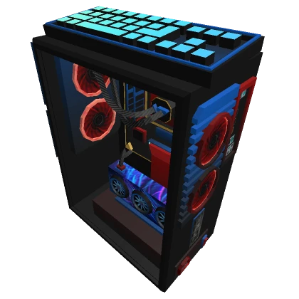 Gaming PC Back (inverted ATX)