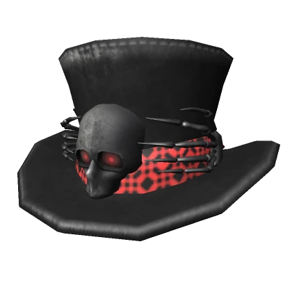 Cursed Skull Top Hat