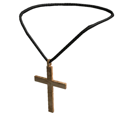 1.0 Holy wooden cross necklace