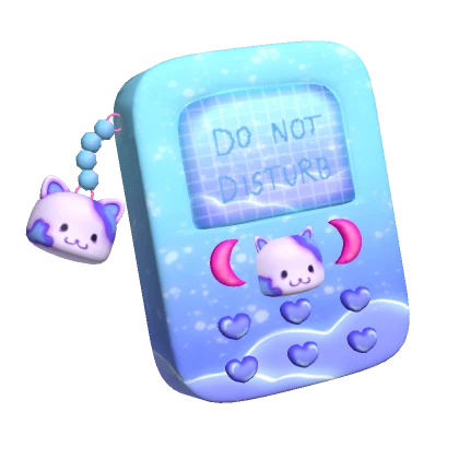 Cat Cell Phone Aqua