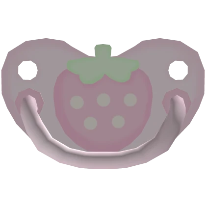♡ : Cutecore Pink Strawberry Paci