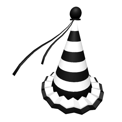 Monochrome Party Hat