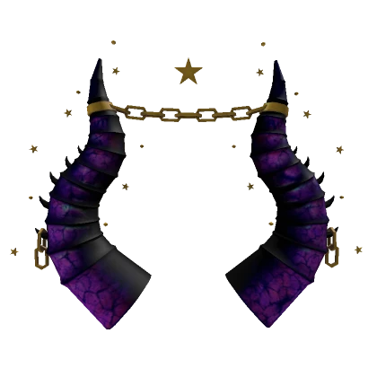 Amethyst Celestial Horns