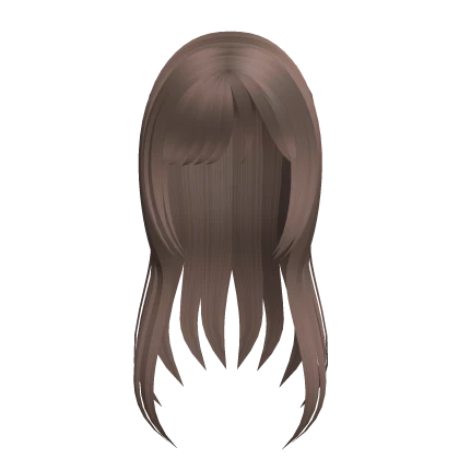 long wispy kawaii protagonist hair in (milk tea)