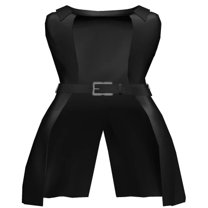 Black Coat w/ a Belt v2 [1.0 Girl Torso]