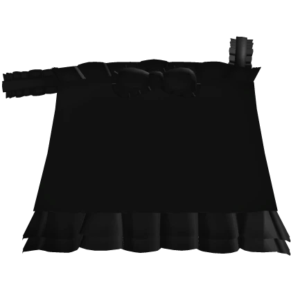 ♡ : off shoulder lil ruffle dress black