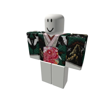 🎴 Crane Oiran Kimono [T]