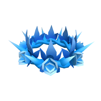 Frigid Spiked Rose Thorn Crown