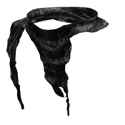 Vintage Torn Chrome Scarf